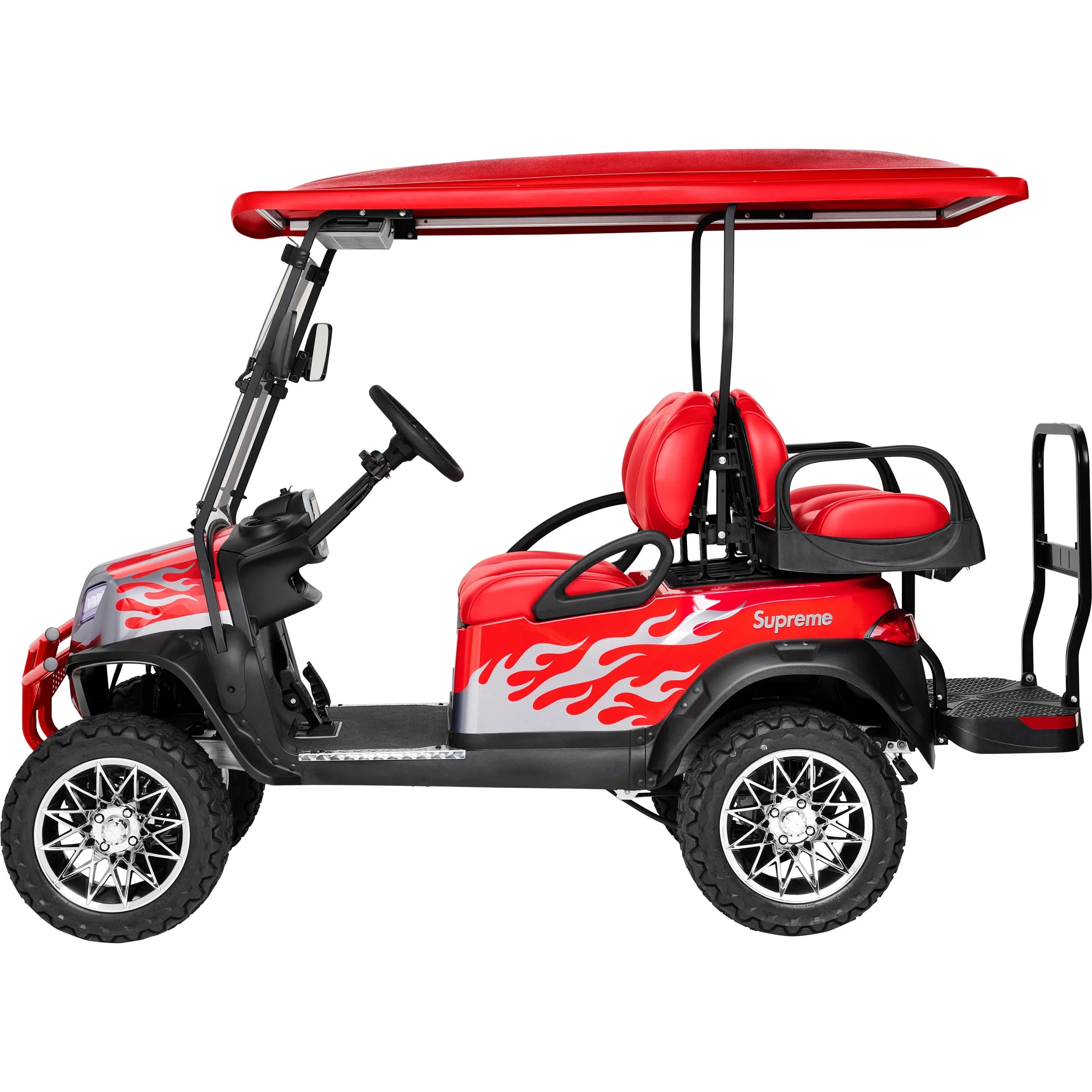 Supreme®/Club Car® 4-Passenger Onward® Lifted Golf Car view 4